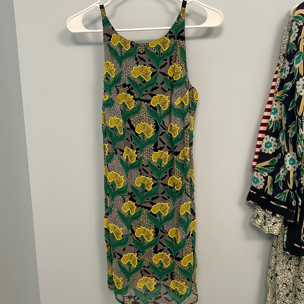 Topshop beaded mini dress
